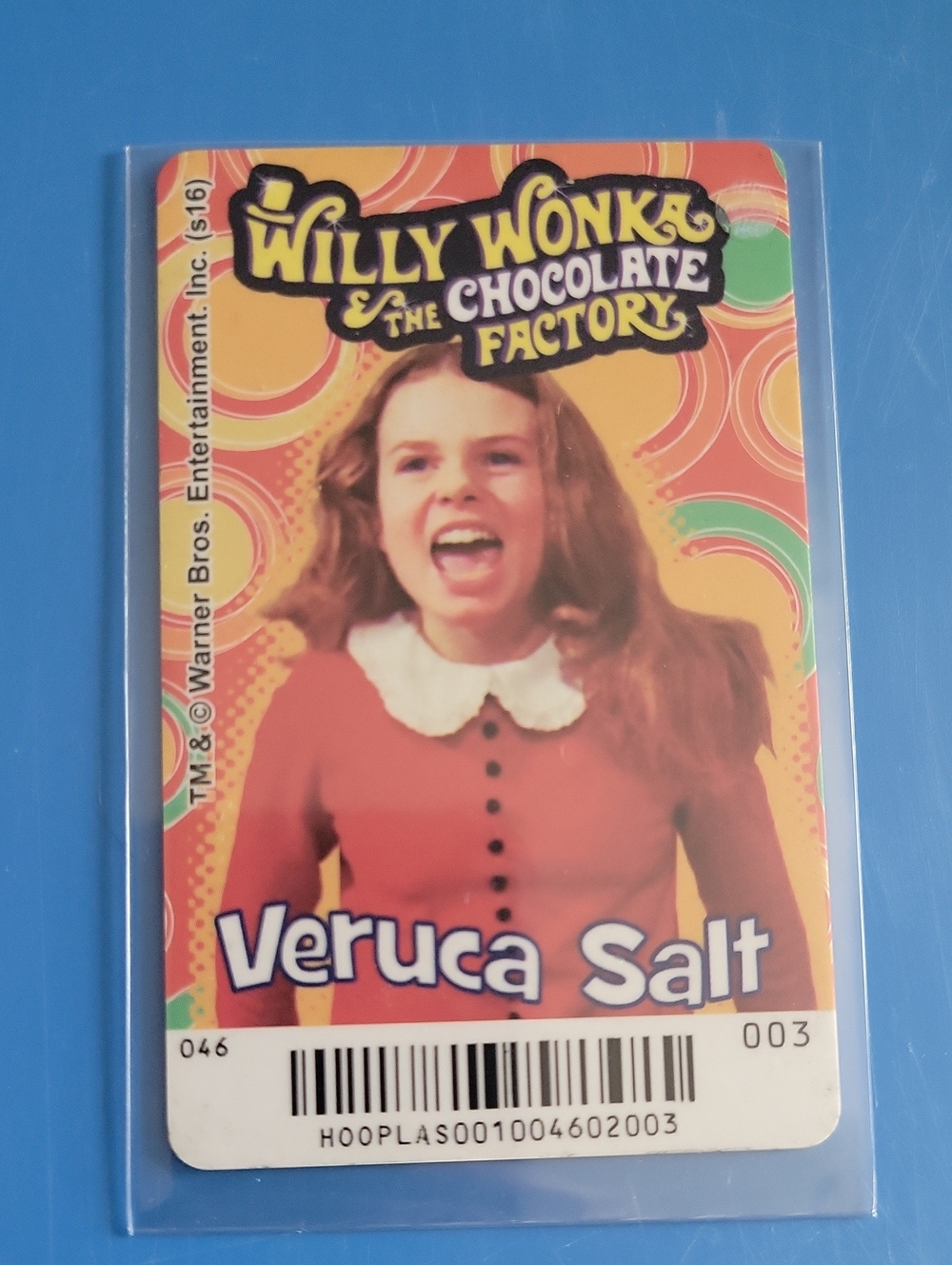 Willy Wonka Veruca Salt Character Card